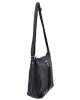 WOMAN LEATHER BAG CODE: 33-BAG-2402-21 (BLACK)